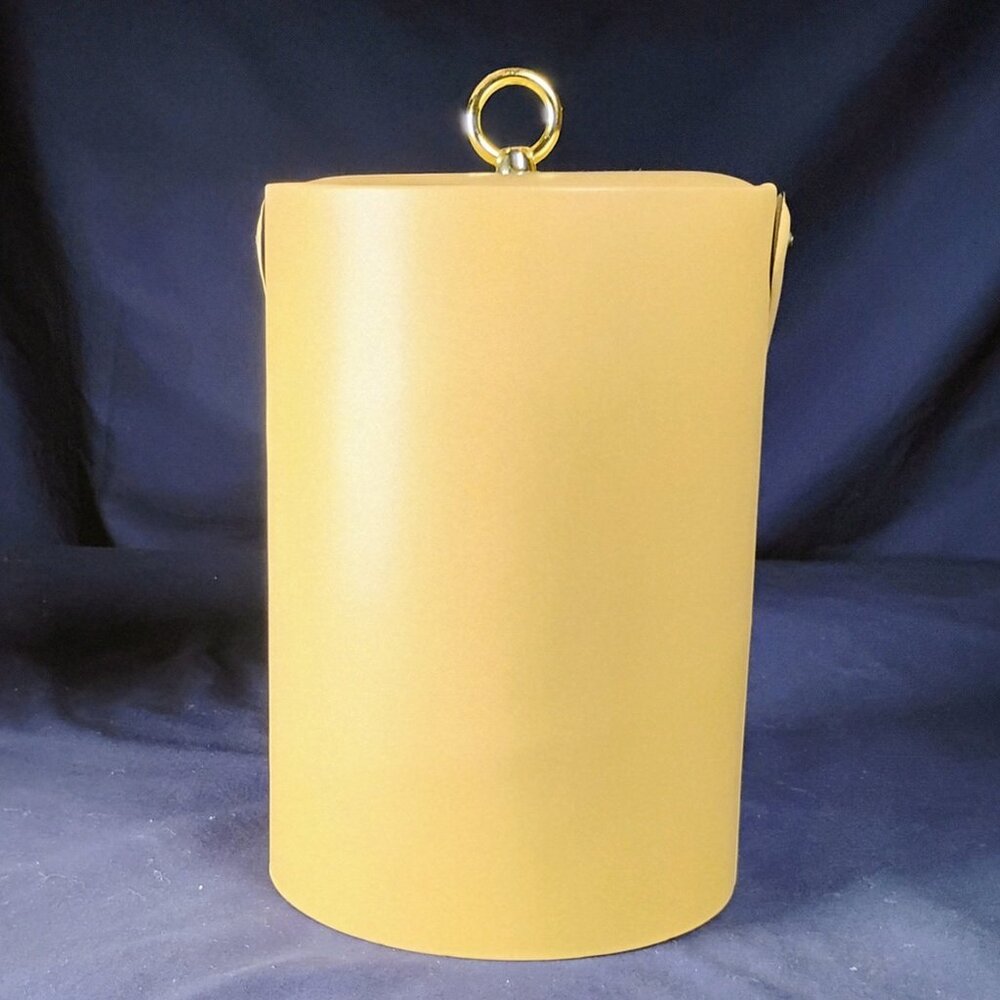 Vintage Georges Briard Leather Look Ice Bucket